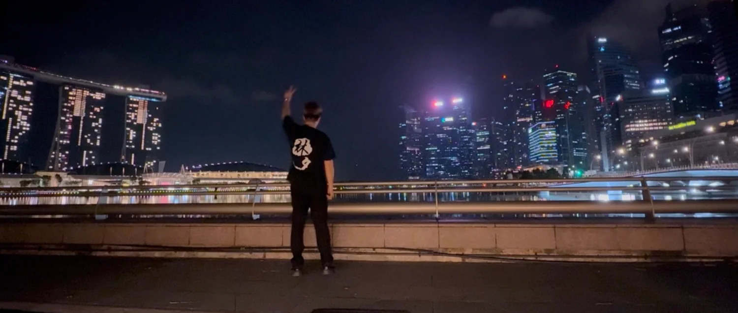 合作资料中的滨水城市夜景